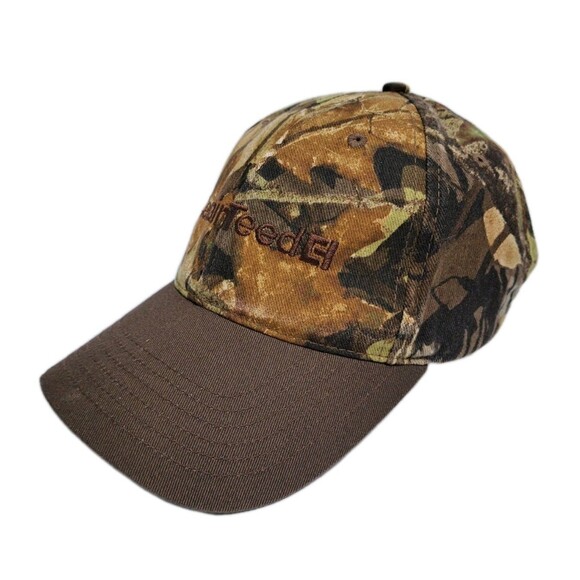 CertainTeed Cap Hat Brown Hunting Fall Adjustable Camouflage Tree Deer Oak Maple - Picture 2 of 8
